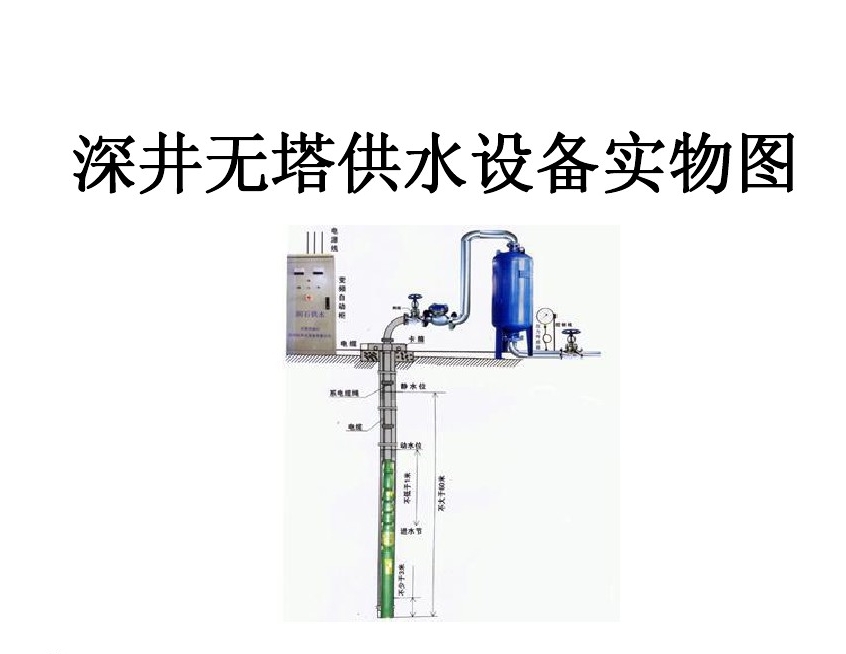 南靖县井泵无塔式供水设备